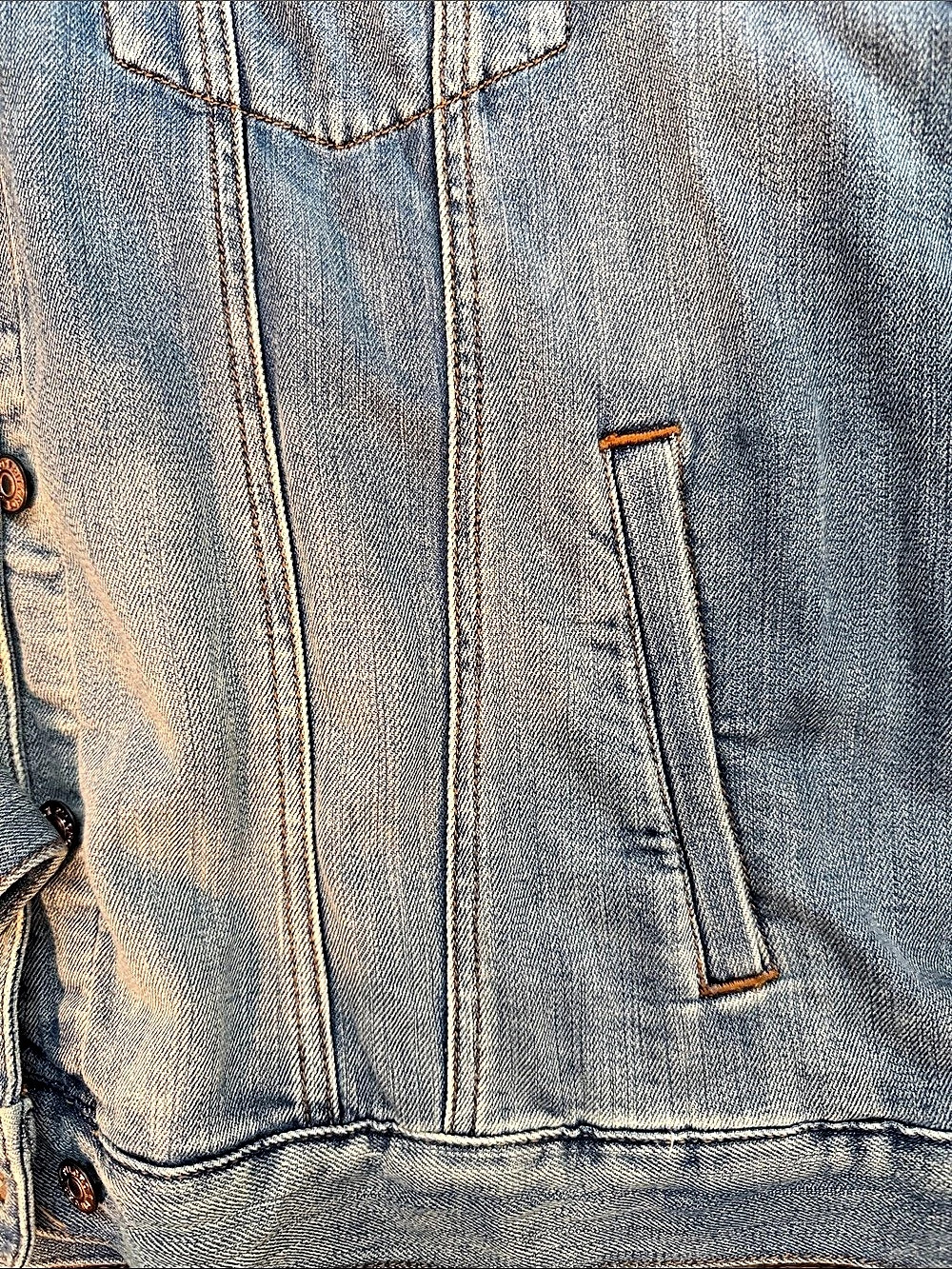 Pilcro Classic Denim Jean Jacket | XL - Picture 3 of 3
